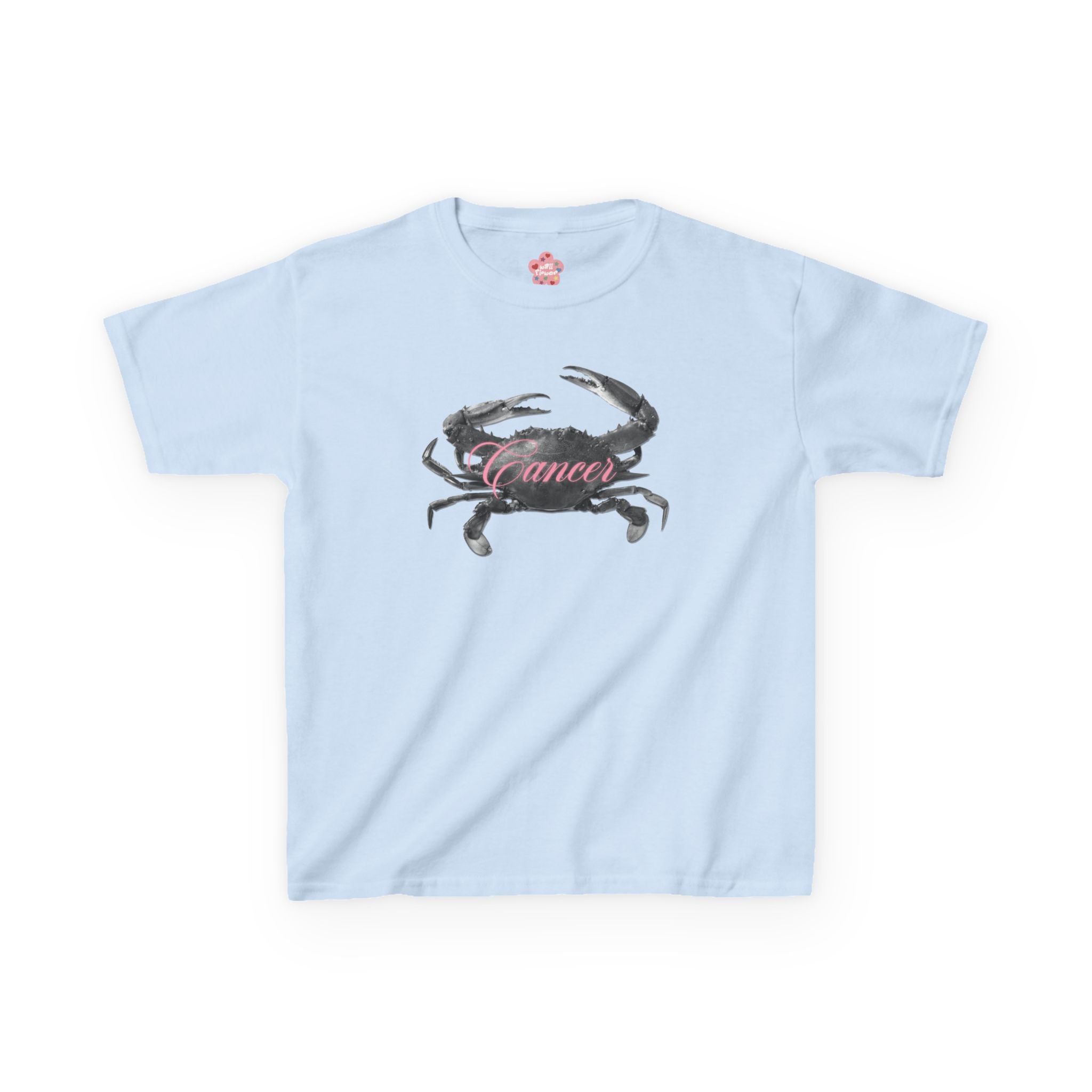 Cancer Crab Noir Baby Tee