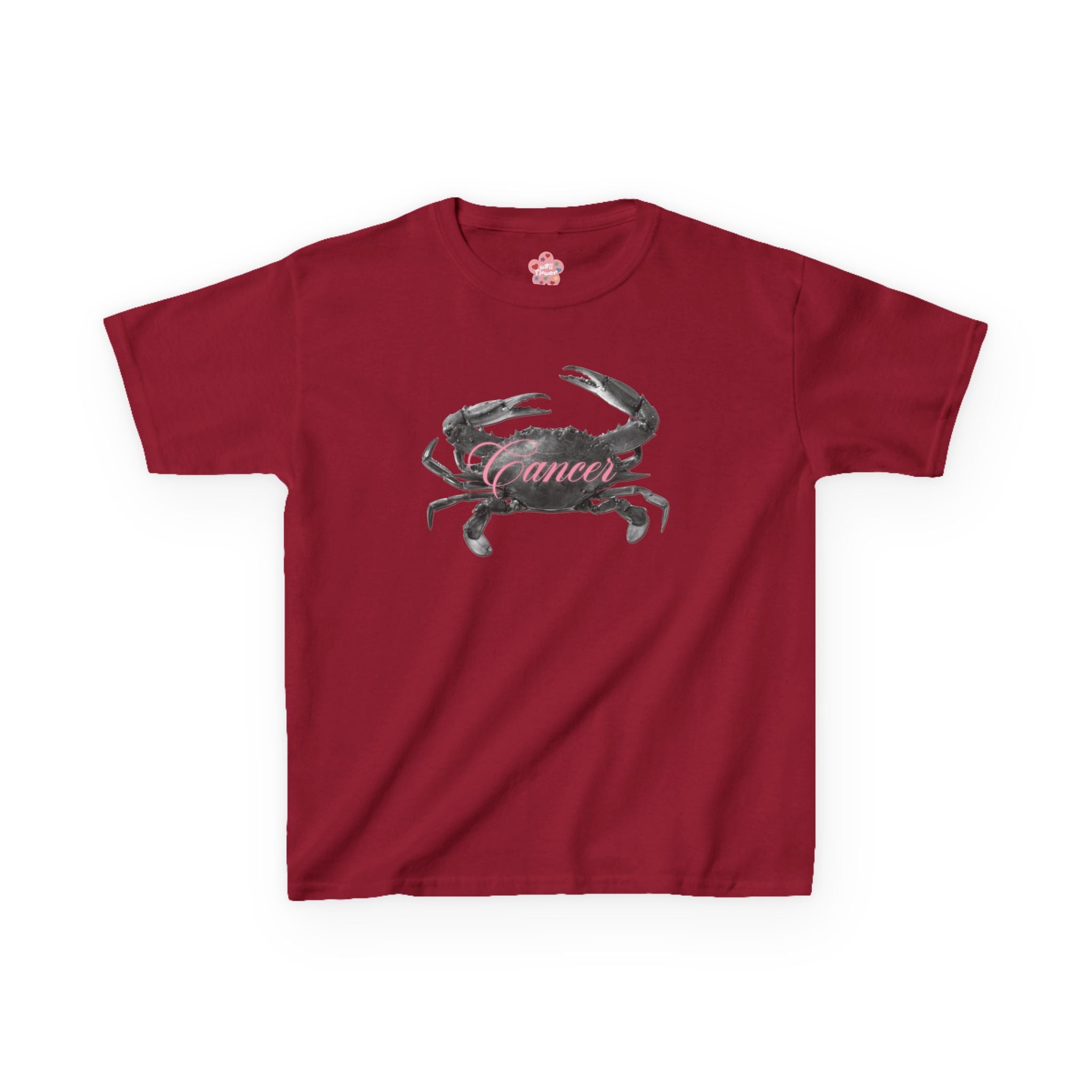 Cancer Crab Noir Baby Tee