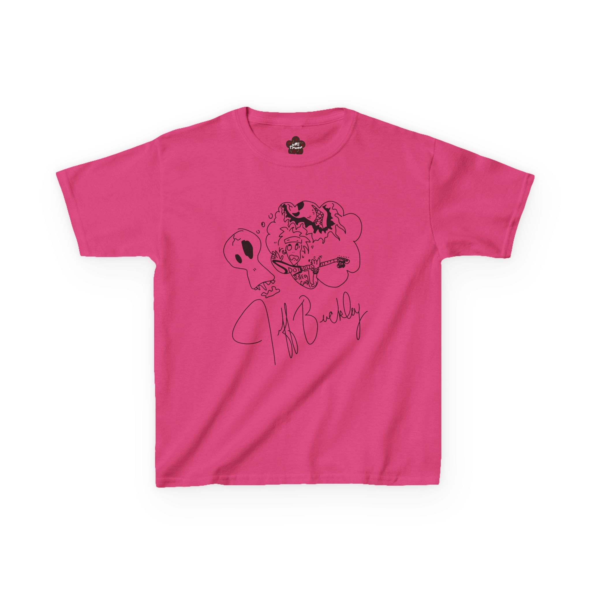 Jeff Buckley Doodle Baby Tee