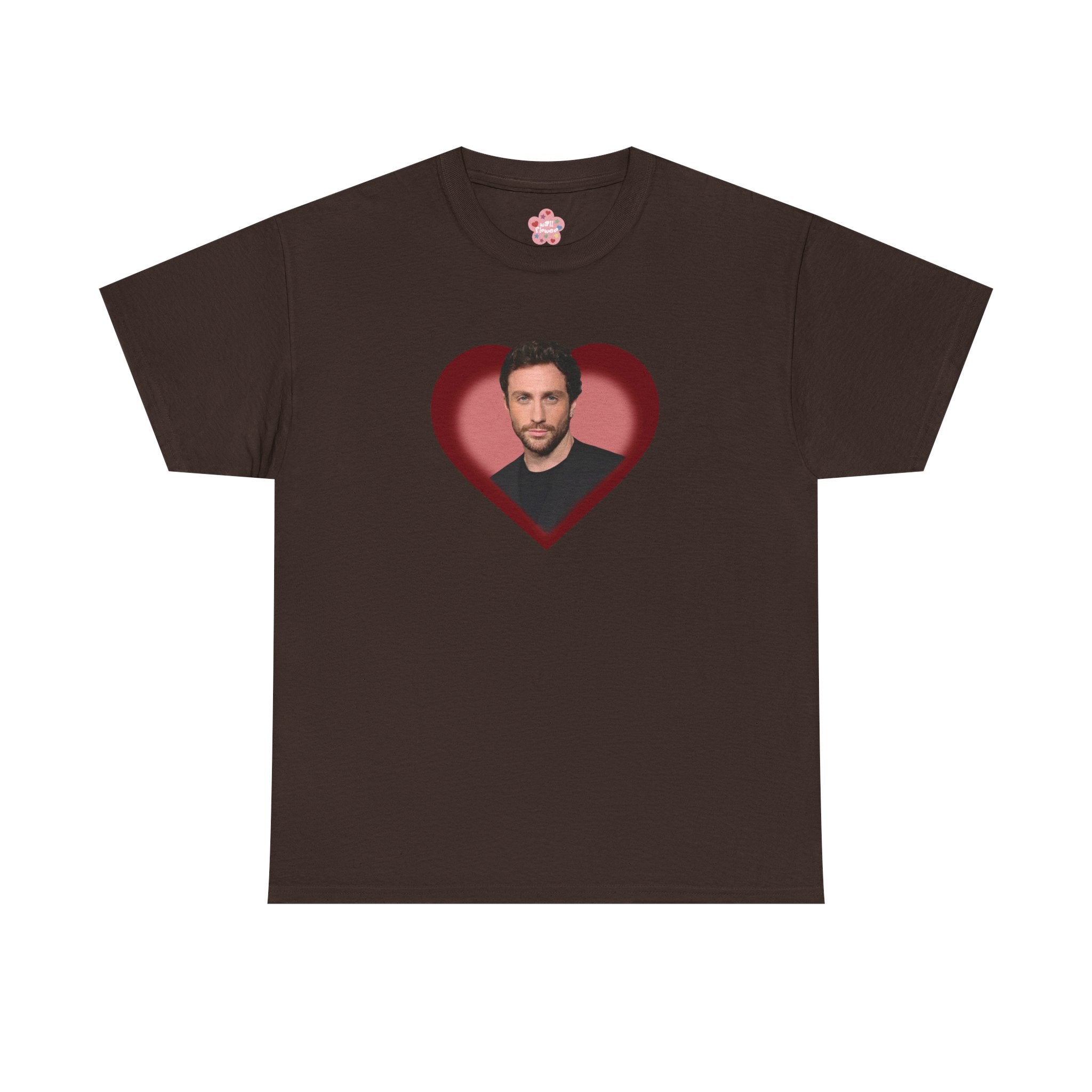 Aaron Taylor Johnson Heart Classic Tee