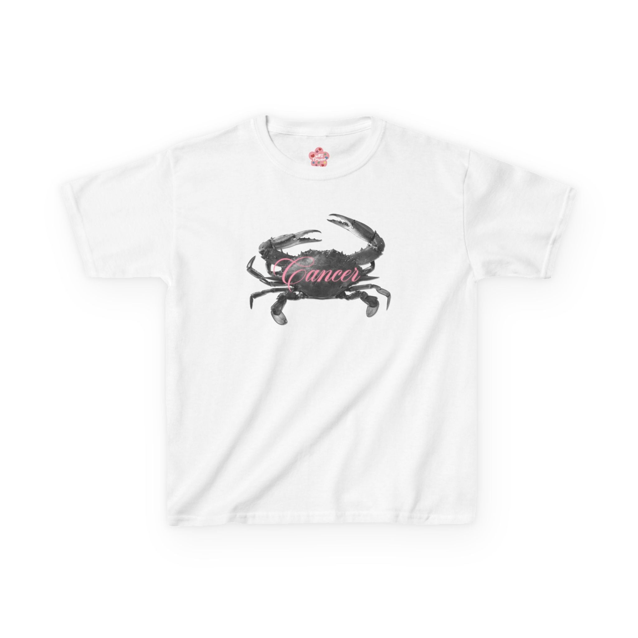 Cancer Crab Noir Baby Tee