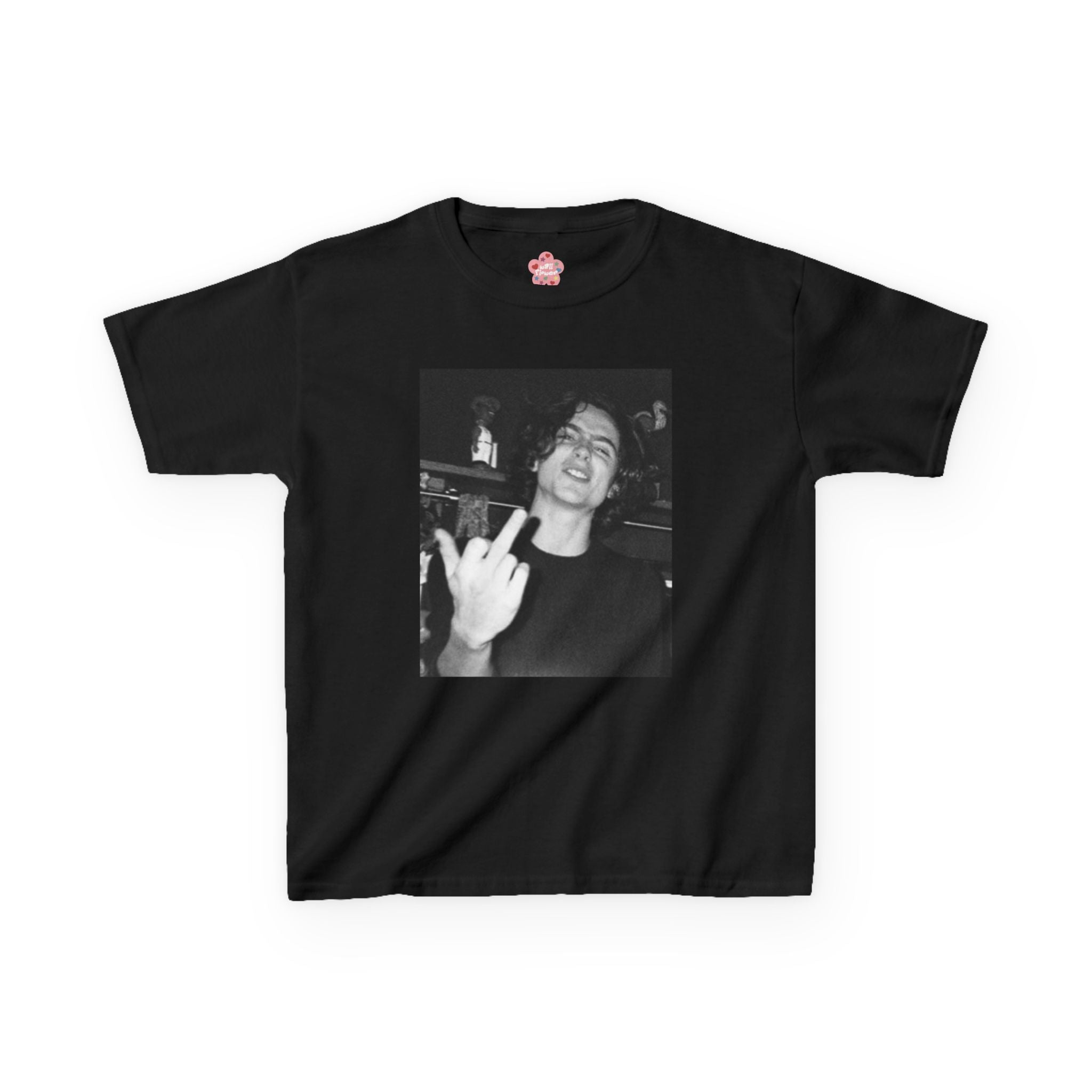 Timothee Chalamet Finger Baby Tee