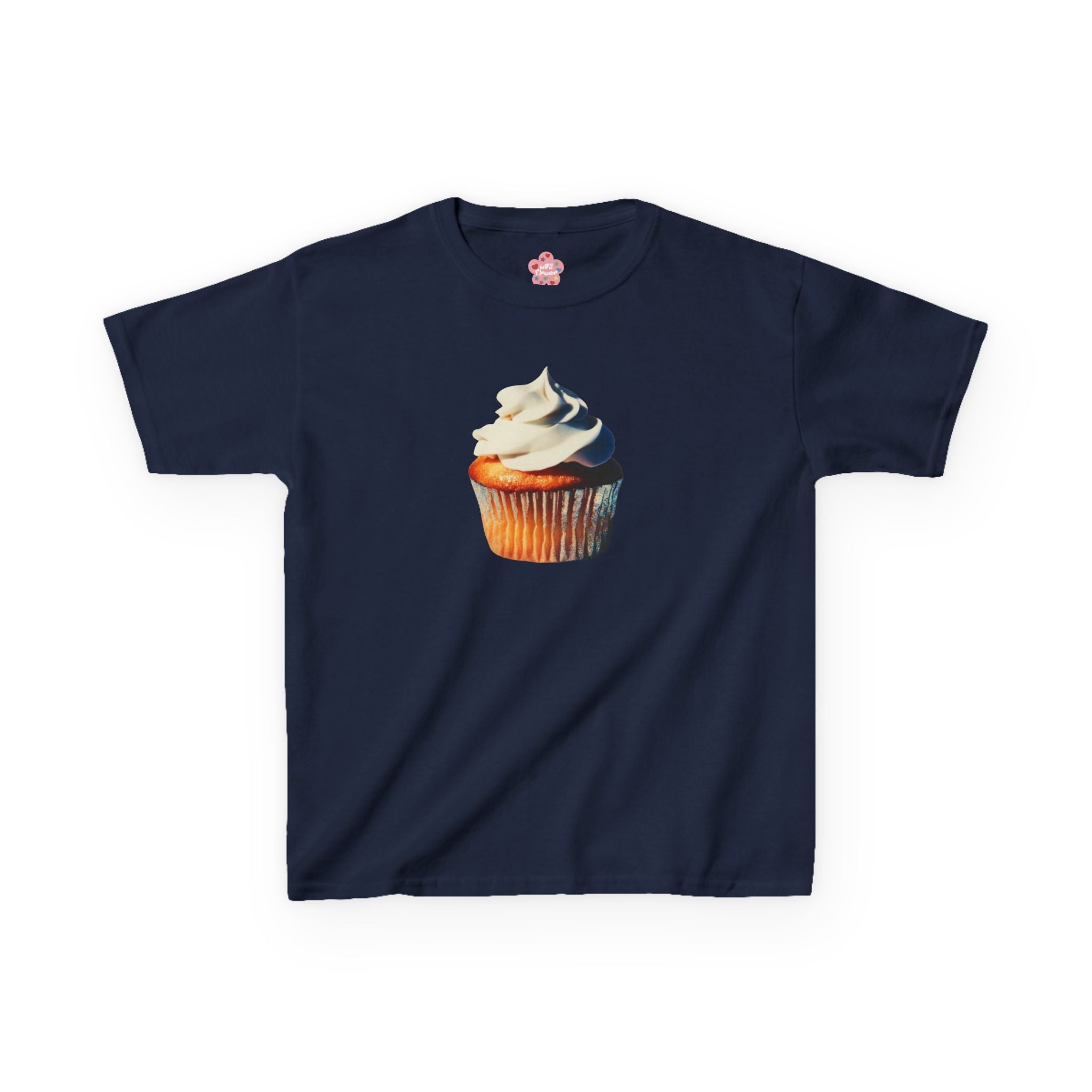 Glitter Cupcake Baby Tee
