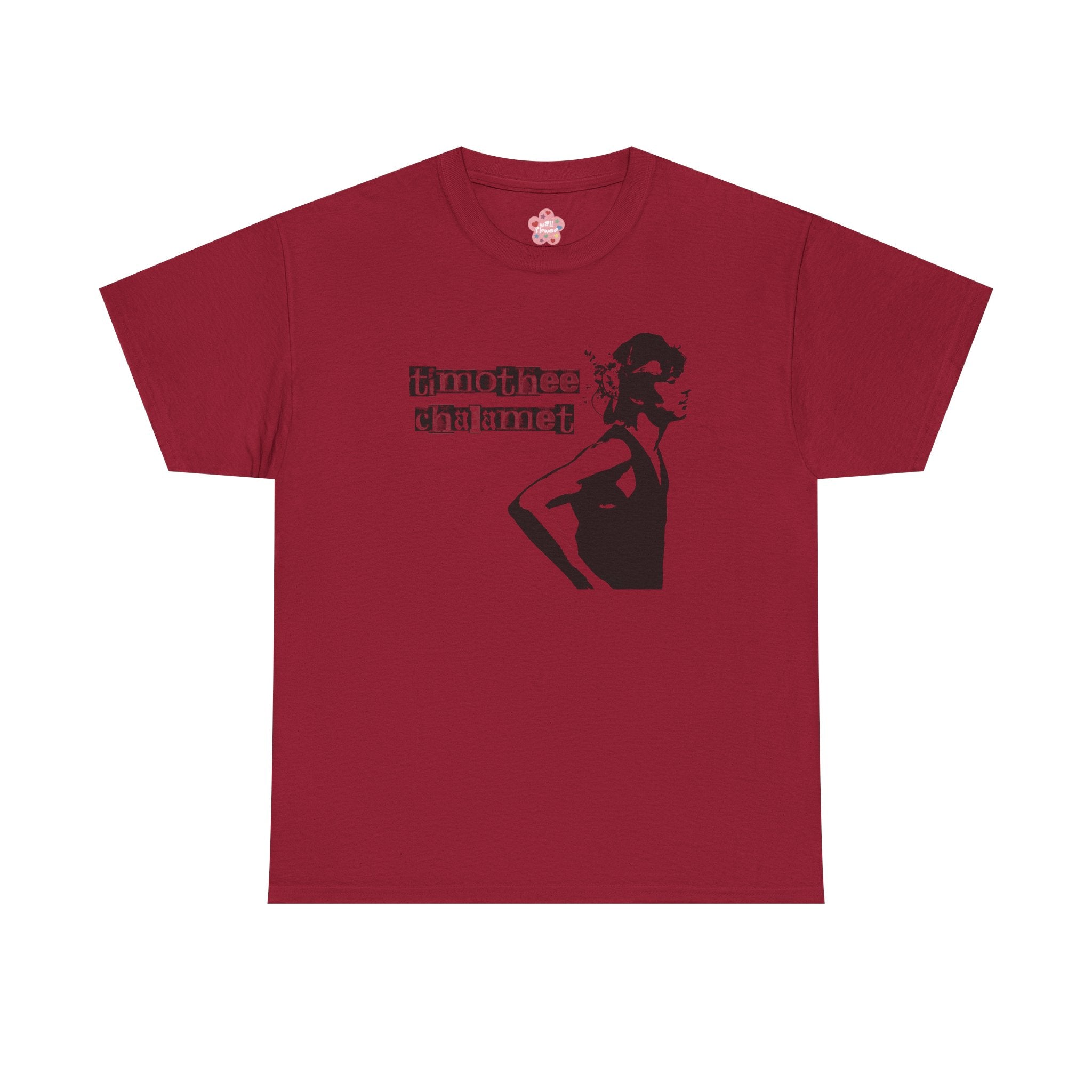 Timothee Chalamet Letter Classic Tee