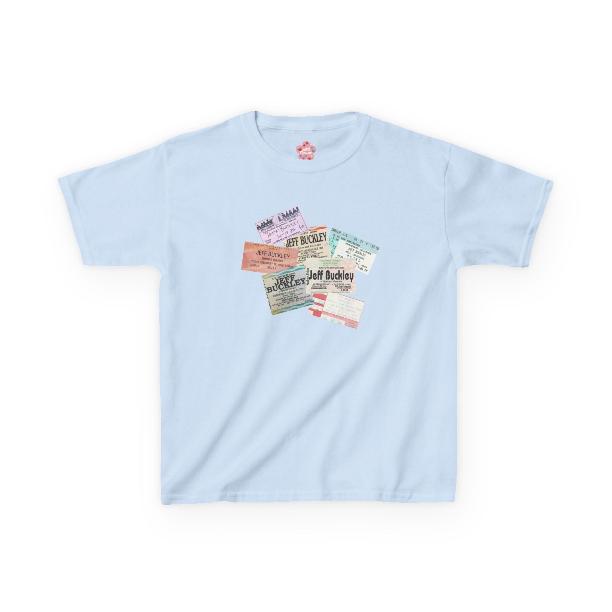 Jeff Buckley Concert Ticket Baby Tee