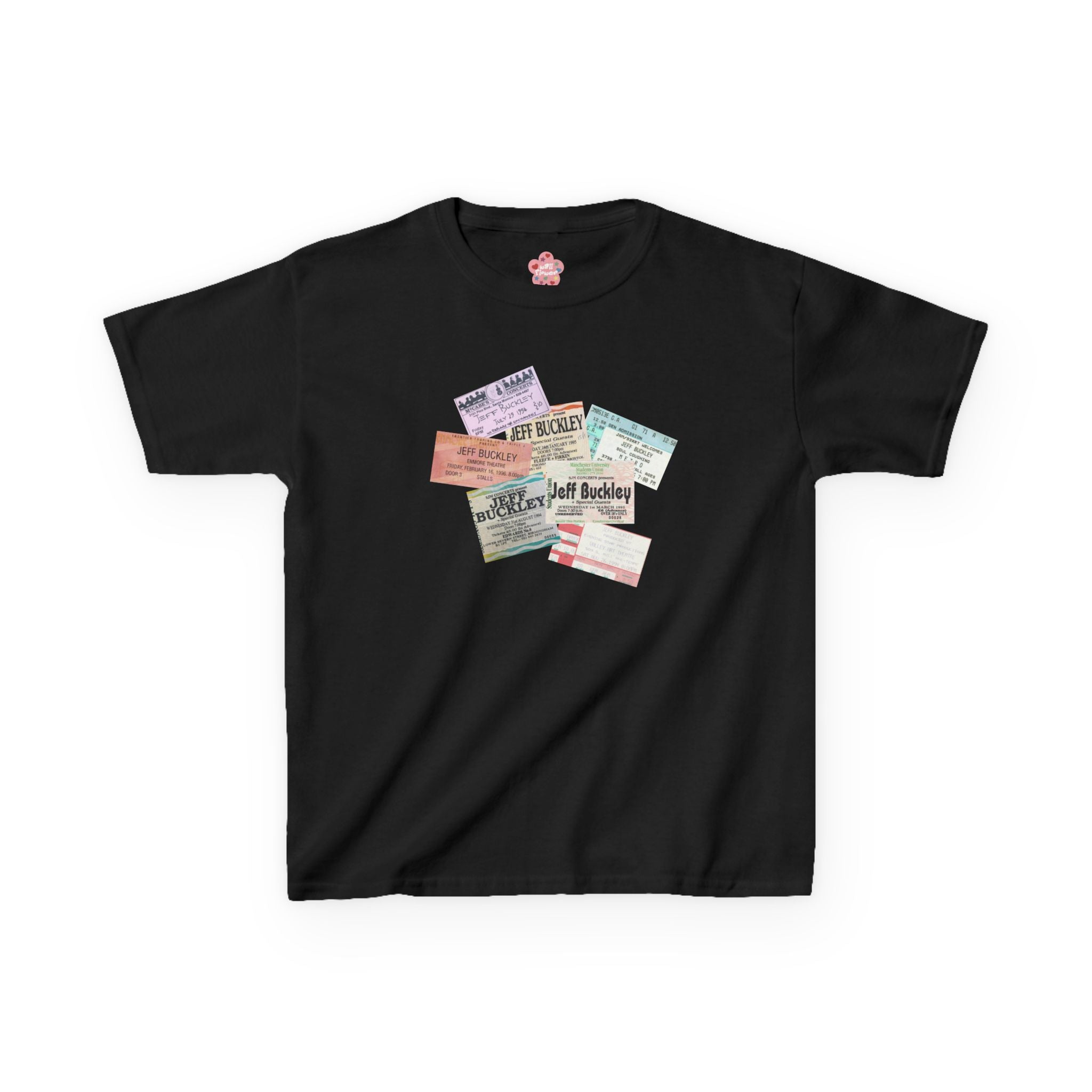 Jeff Buckley Concert Ticket Baby Tee