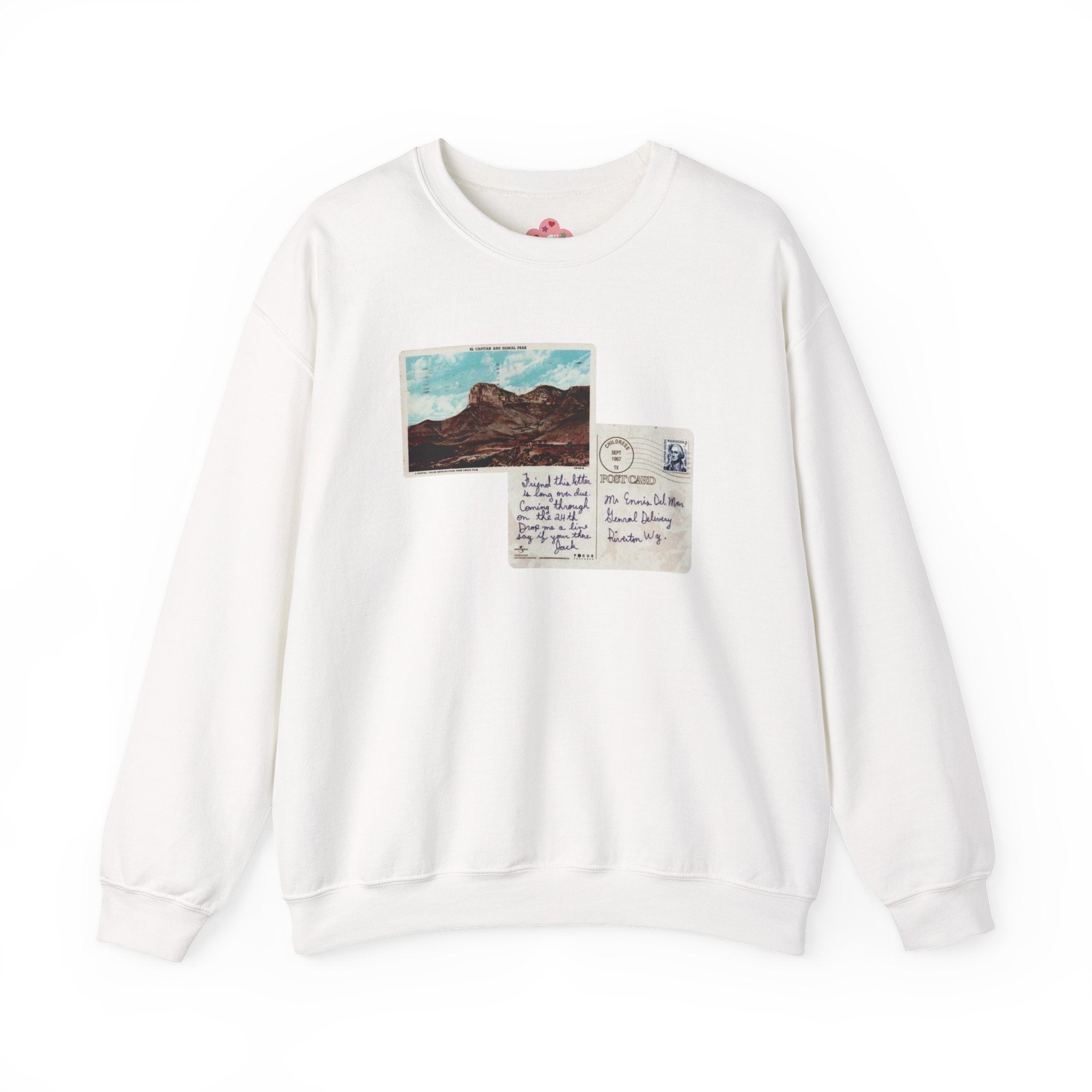 Brokeback Mountain Postcard Crewneck