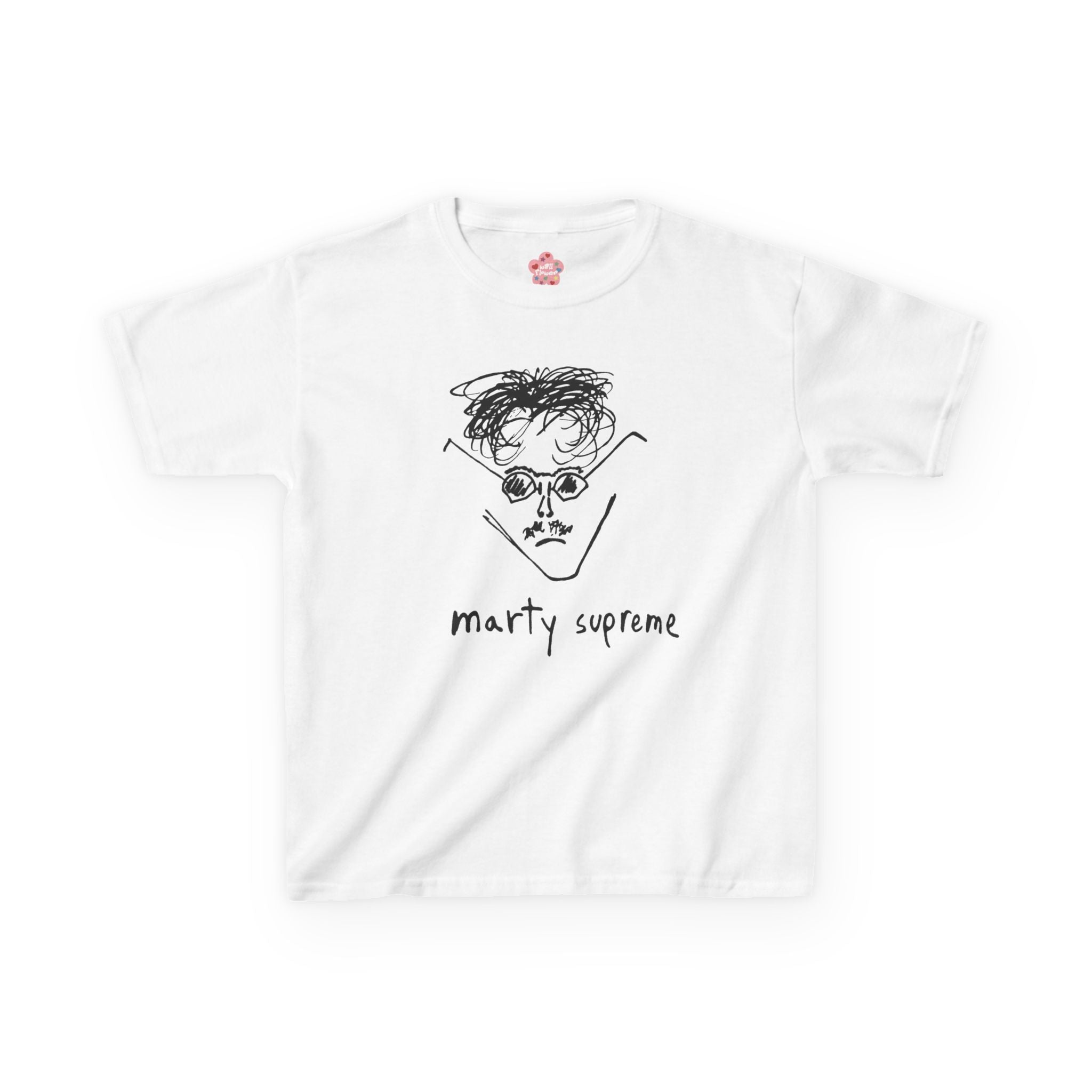 Timothee Chalamet MS Doodle Baby Tee