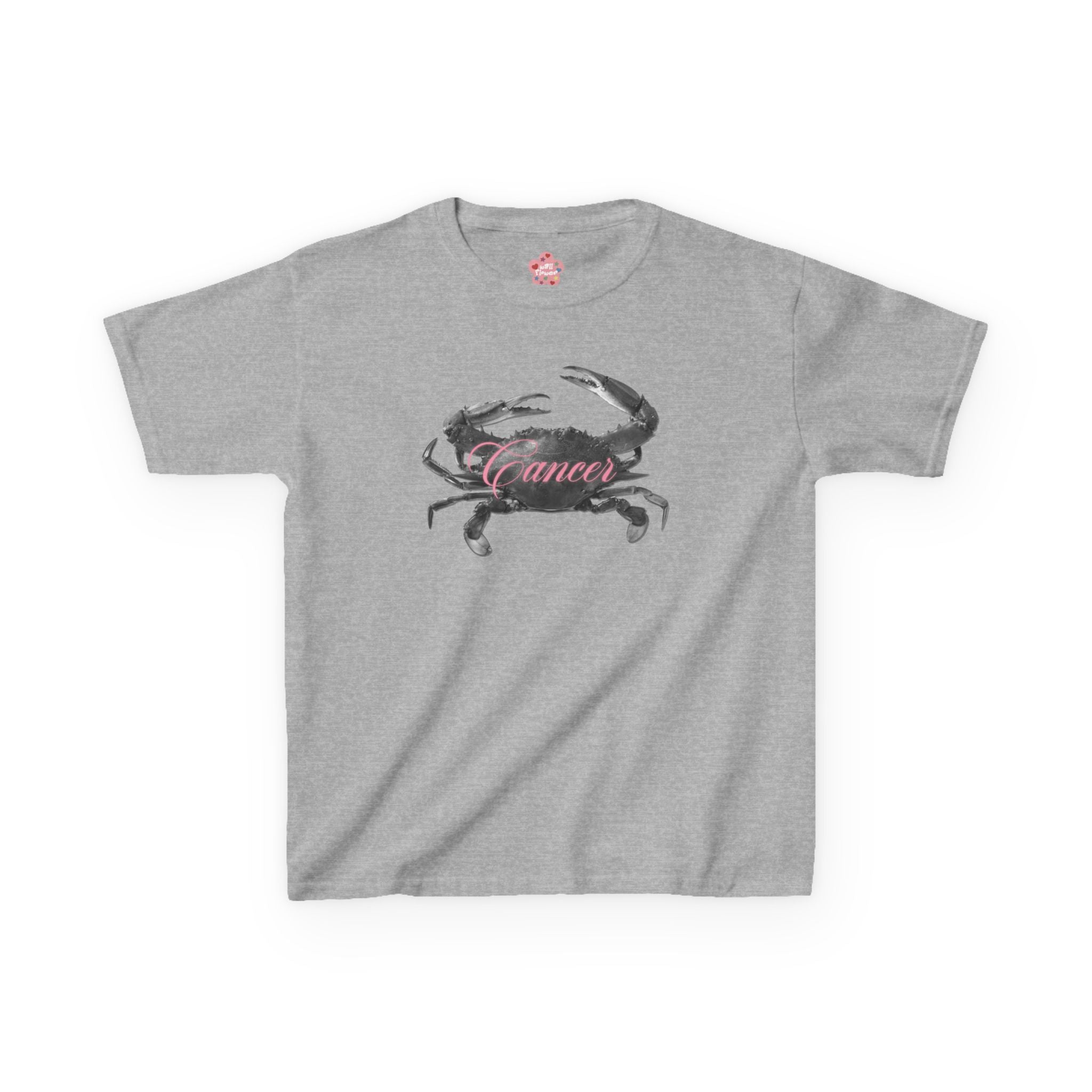 Cancer Crab Noir Baby Tee