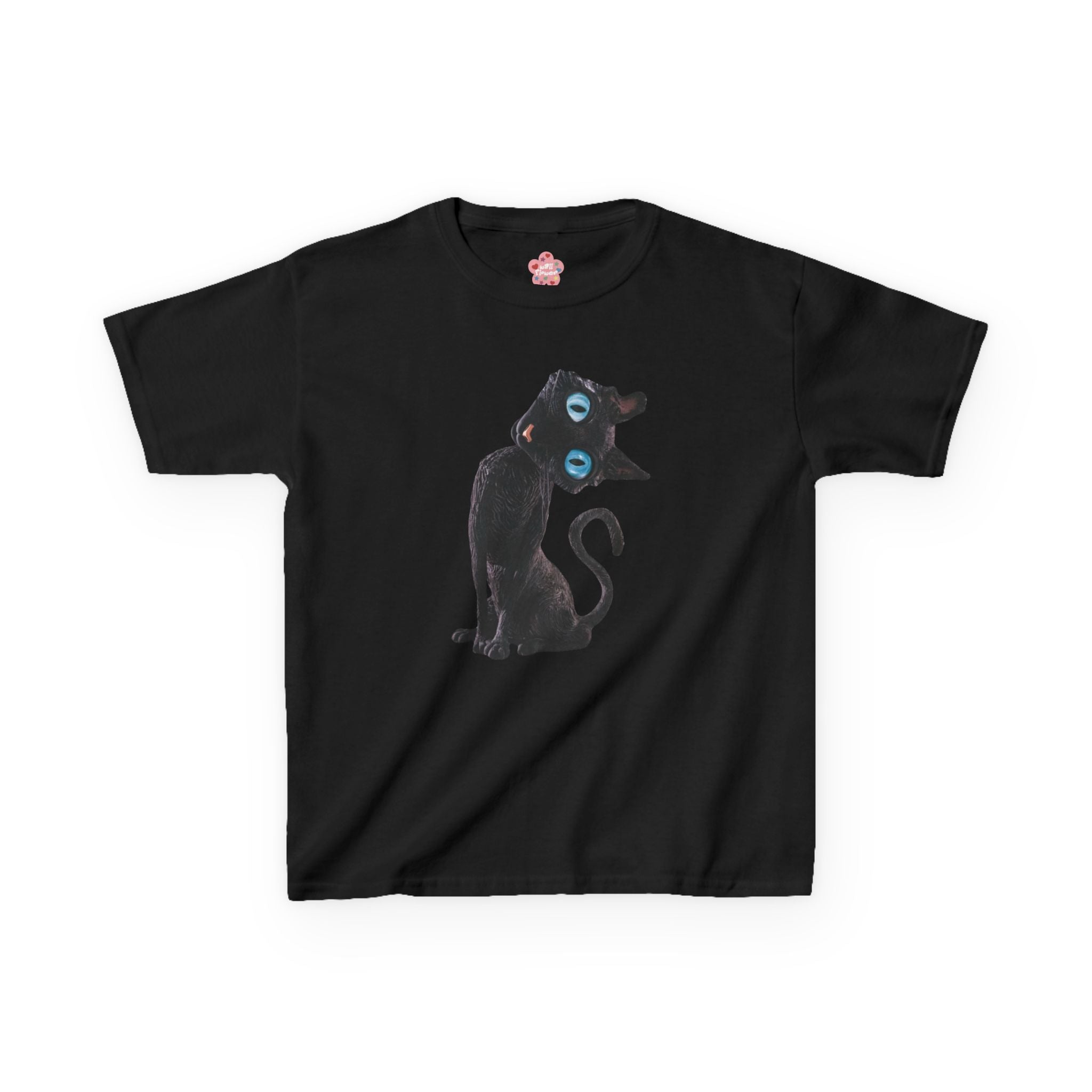 Coraline Cat Baby Tee