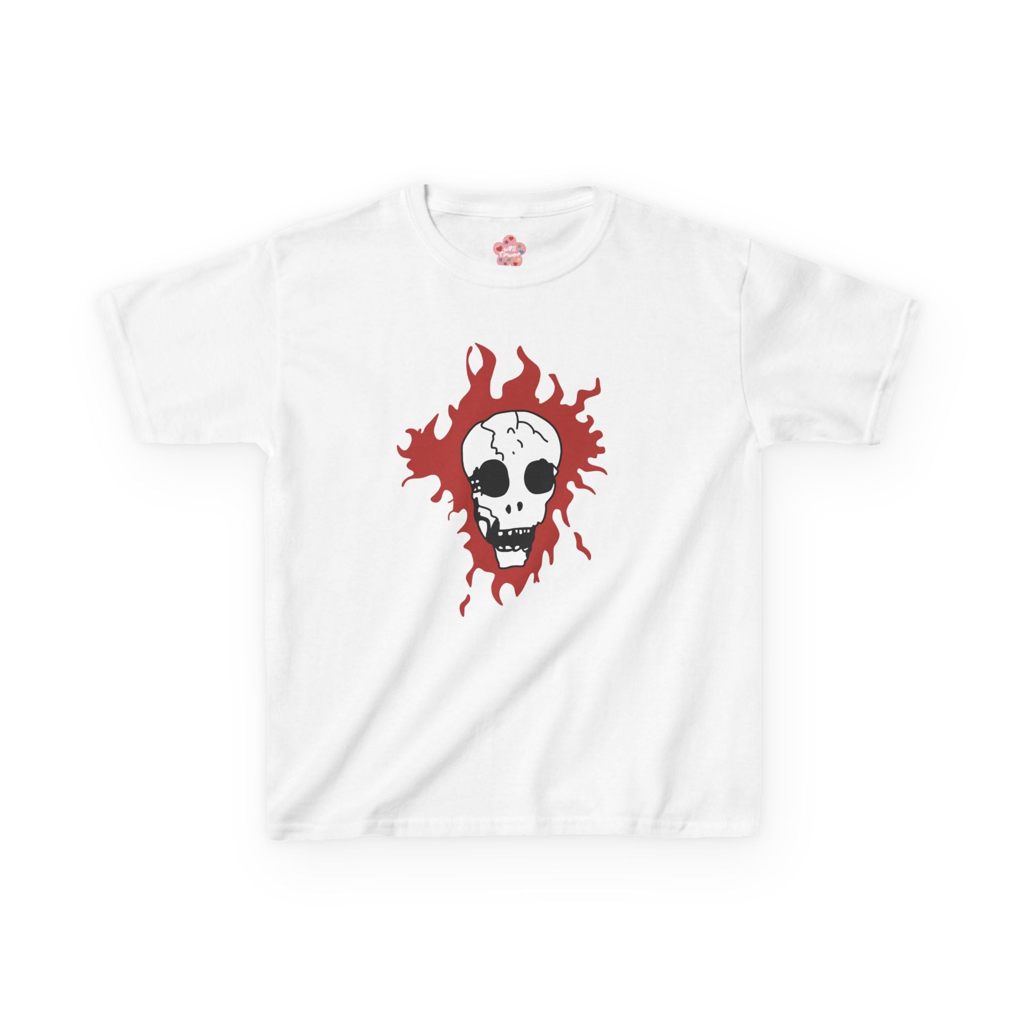 Jeff Buckley Skull Baby Tee